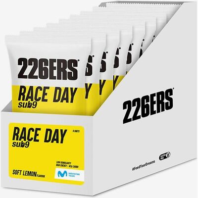 Bebida energética 226ERS Sub9 Race Day sabor limón 87,5 g (9 sobres) Bebida energética 226ERS Sub9 Race Day sabor limón 87,5 g (9 sobres)