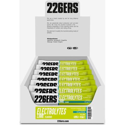 Barrita energética 226ERS Vegan Gummy sabor lima 30 g (42 unidades) Barrita energética 226ERS Vegan Gummy sabor lima 30 g (42 unidades)