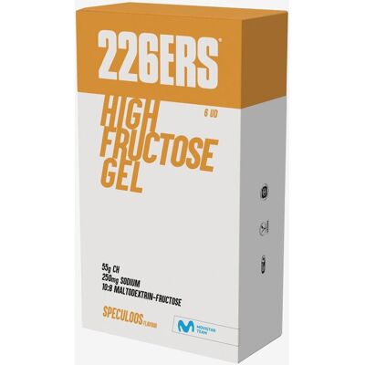Gel energético 226ERS High Fructose sabor espéculos (6x80 g) Gel energético 226ERS High Fructose sabor espéculos (6x80 g)