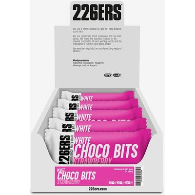 226ERS Endurance Fuel Barras Energéticas Chocolate Blanco y Fresa - Barrita Energética 226ERS Endurance Fuel Barras Energéticas Chocolate Blanco y Fresa - Barrita Energética