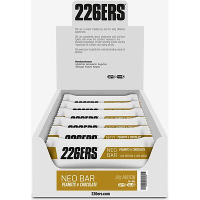 226ERS Neo Protein Barrita de Cacahuete y Chocolate - Barrita Proteica 226ERS Neo Protein Barrita de Cacahuete y Chocolate - Barrita Proteica
