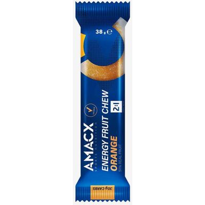 Amacx Energy Fruit Chew - Gominola de naranja Amacx Energy Fruit Chew - Gominola de naranja
