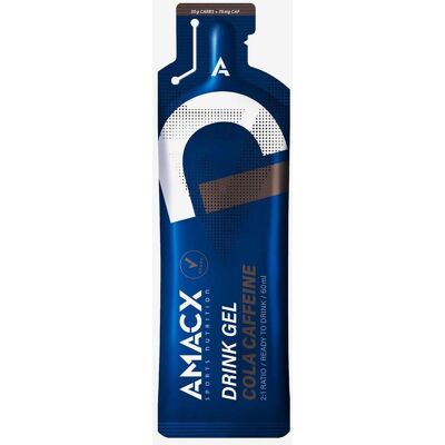 Gel energético Amacx sabor cola con cafeína - 12 unidades 60 ml Gel energético Amacx sabor cola con cafeína - 12 unidades 60 ml