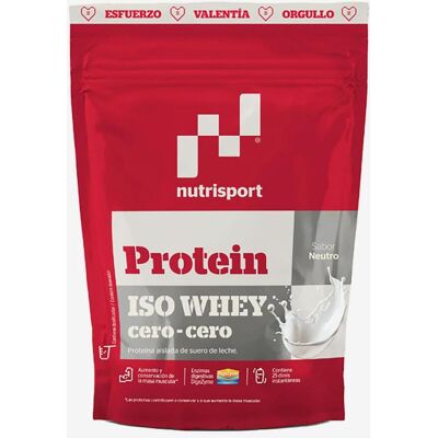 NutriSport Iso Whey Cero Neutro - Proteínas NutriSport Iso Whey Cero Neutro - Proteínas