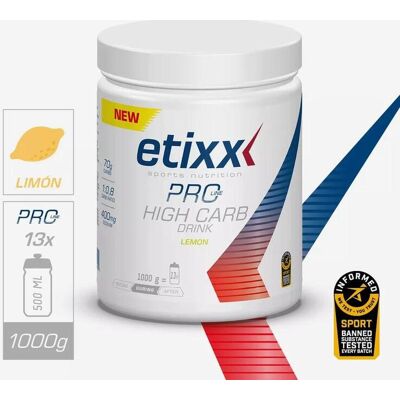 Etixx Bebida energética Limón - High Carb Drink Etixx Bebida energética Limón - High Carb Drink