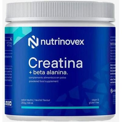 Nutrinovex Creatina + Beta Alanina - Suplemento para deportes explosivos Nutrinovex Creatina + Beta Alanina - Suplemento para deportes explosivos
