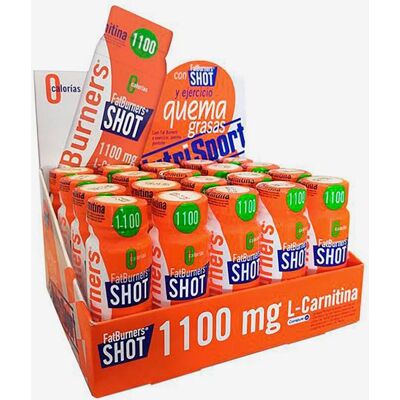 Nutrisport Fat Burners Shot - Quemador de grasa - 20 Viales Nutrisport Fat Burners Shot - Quemador de grasa - 20 Viales