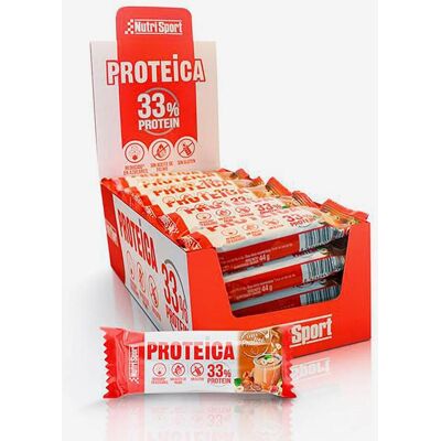Nutrisport Barra de Proteínas Avellana-Pralin - Barra de Proteínas Nutrisport Barra de Proteínas Avellana-Pralin - Barra de Proteínas