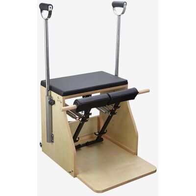 Silla de pilates Elina Pilates Combo Chair madera negro Silla de pilates Elina Pilates Combo Chair madera negro