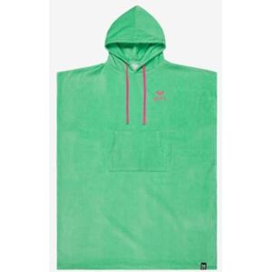 Poncho Roxy Infinite Lagoon verde rosa mujer Poncho Roxy Infinite Lagoon verde rosa mujer