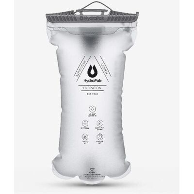 Bolsa de hidratación Hydrapak Velocity 1.5L transparente Bolsa de hidratación Hydrapak Velocity 1.5L transparente