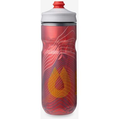 Bidón termo Hydrapak Polar Surge 600 ml rojo blanco Bidón termo Hydrapak Polar Surge 600 ml rojo blanco