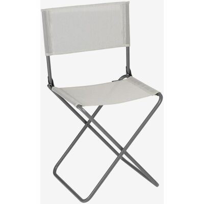 Silla plegable Lafuma Mobilier CNO Batyline blanco gris Silla plegable Lafuma Mobilier CNO Batyline blanco gris