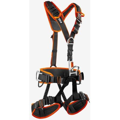 Arnés integral Rock Empire Atlas Uni Steel negro naranja - L-XL Arnés integral Rock Empire Atlas Uni Steel negro naranja - L-XL