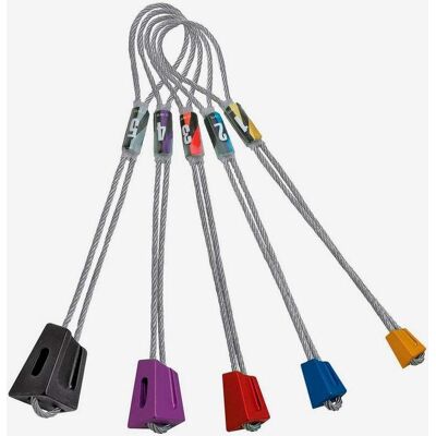 Pack fisureros Rock Empire Vector gris plateado (5 unidades) Pack fisureros Rock Empire Vector gris plateado (5 unidades)