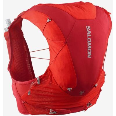 Chaleco hidratación Salomon ADV Skin 12 rojo intenso - M Chaleco hidratación Salomon ADV Skin 12 rojo intenso - M