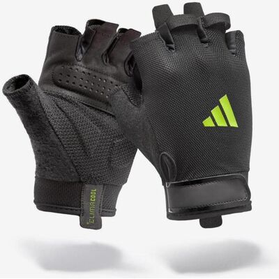 adidas Training Guantes adidas Essential Training Graphic negro verde - XS adidas Training Guantes adidas Essential Training Graphic negro verde - XS