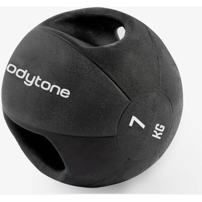 Balón medicinal con agarre Bodytone 7 kg negro rojo Balón medicinal con agarre Bodytone 7 kg negro rojo