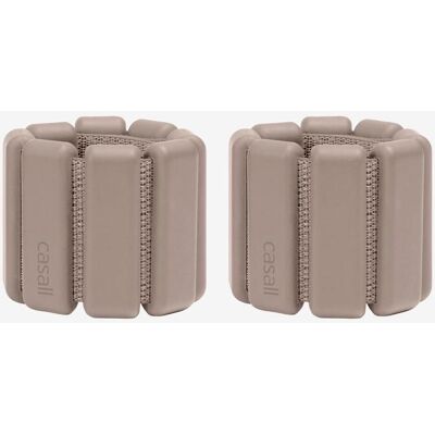 Tobilleras muñequeras Casall Define 0.5 kg beige (par) Tobilleras muñequeras Casall Define 0.5 kg beige (par)