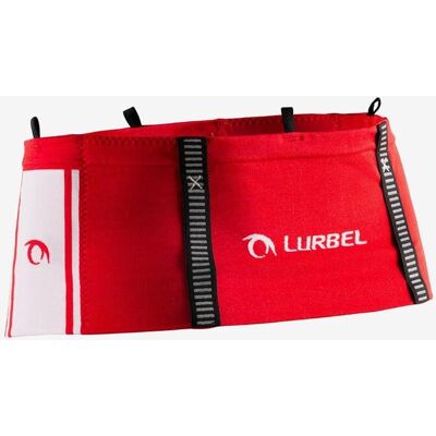 Cinturón Lurbel Loop Three rojo blanco - S Cinturón Lurbel Loop Three rojo blanco - S