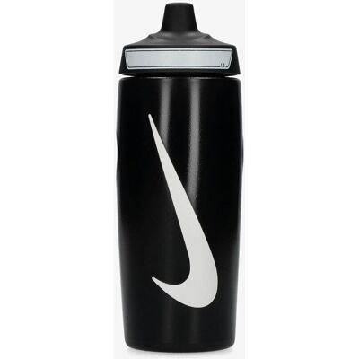 Nike Fitness Bidón Nike Refuel Grip 18 oz negro puro blanco Nike Fitness Bidón Nike Refuel Grip 18 oz negro puro blanco