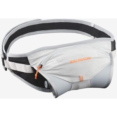 Cinturón Salomon 1 Bottle blanco naranja Cinturón Salomon 1 Bottle blanco naranja