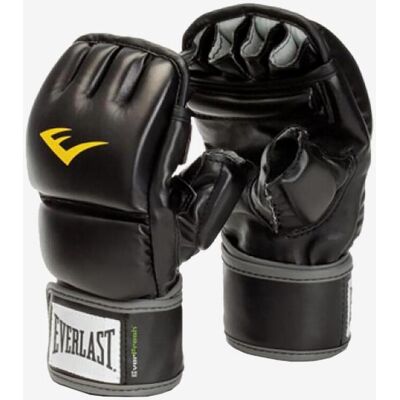 Guantes Everlast Wristwrap Heavy negro amarillo blanco - L-XL Guantes Everlast Wristwrap Heavy negro amarillo blanco - L-XL
