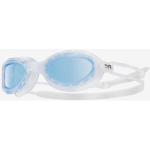 Gafas de natación TYR Nest Pro blanco con lentes transparentes azul Gafas de natación TYR Nest Pro blanco con lentes transparentes azul