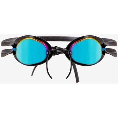 Gafas de natación Sailfish Sweden negro con lentes espejadas azul Gafas de natación Sailfish Sweden negro con lentes espejadas azul