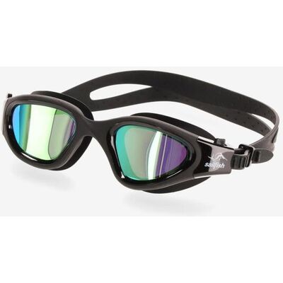 Gafas de natación Sailfish Rush Pro negro verde púrpura Gafas de natación Sailfish Rush Pro negro verde púrpura