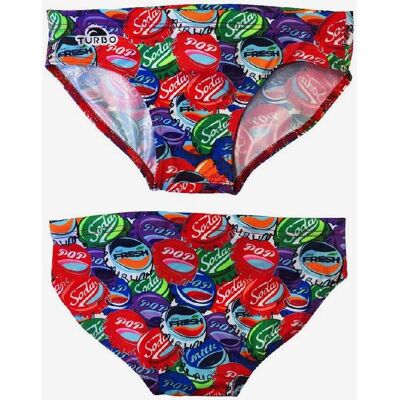 Bañador Turbo Soda Pop Happy multicolor waterpolo - Equipo de waterpolo Bañador Turbo Soda Pop Happy multicolor waterpolo - Equipo de waterpolo