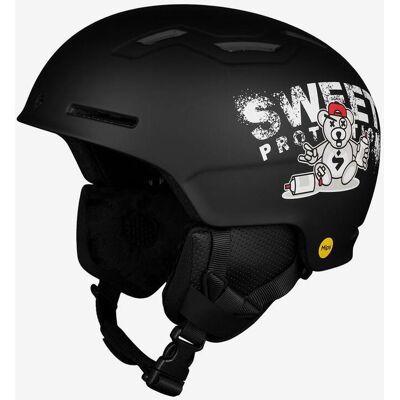 Casco Sweet Protection Winder MIPS negro puro blanco infantil - Casco Casco Sweet Protection Winder MIPS negro puro blanco infantil - Casco