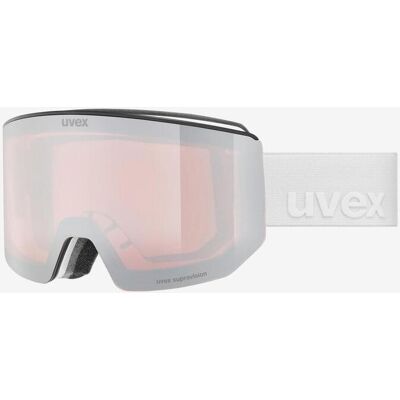 Máscara Uvex Lace Attract blanco mate con lente fotocromática Mirror Silver Máscara Uvex Lace Attract blanco mate con lente fotocromática Mirror Silver