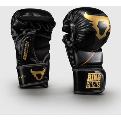 Guantes Venum Ringhorns Charger MMA negro dorado - L-XL Guantes Venum Ringhorns Charger MMA negro dorado - L-XL