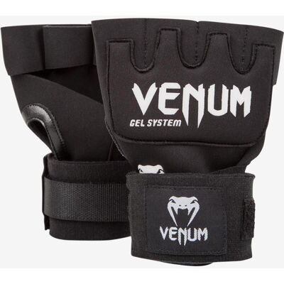 Guantes Venum Gel Kontact Quick Wraps negro blanco - XL Guantes Venum Gel Kontact Quick Wraps negro blanco - XL