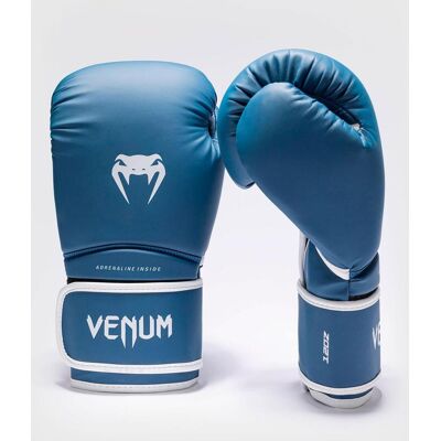 Guantes Venum Contender 1.5 azul ultra blanco - 12 Guantes Venum Contender 1.5 azul ultra blanco - 12