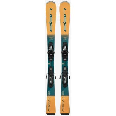 Esquís Elan RC Wingman Shift + fijaciones EL 7.5 GW CA azul naranja carne junior - 150 Esquís Elan RC Wingman Shift + fijaciones EL 7.5 GW CA azul naranja carne junior - 150