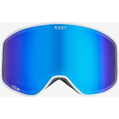 Máscara Roxy Storm con lente espejada azul vivo mujer Máscara Roxy Storm con lente espejada azul vivo mujer