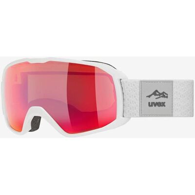 Gafas de esquí UVEX Xcitd CV Blanco / Rosa-Verde - Gafas de esquí Gafas de esquí UVEX Xcitd CV Blanco / Rosa-Verde - Gafas de esquí