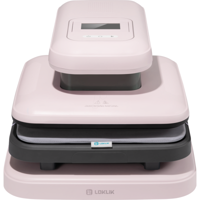 LOKLiK - ImPress Auto 2-Smart - Rosa - 38x38 cm - Prensa de calor LOKLiK - ImPress Auto 2-Smart - Rosa - 38x38 cm - Prensa de calor