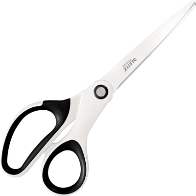 LEITZ 53192001 - Tijera de calidad, WOW, titanio, 205mm, blanco LEITZ 53192001 - Tijera de calidad, WOW, titanio, 205mm, blanco