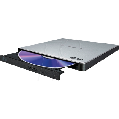 HITACHI-LG DATA STORAGE HLDS GP57ES40 - DVD-RW HLDS GP57ES40 ext. slim Silver HITACHI-LG DATA STORAGE HLDS GP57ES40 - DVD-RW HLDS GP57ES40 ext. slim Silver