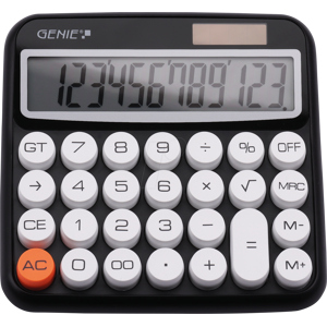 GENIE 612 BK - Calculadora de sobremesa, GENIE 612 BK GENIE 612 BK - Calculadora de sobremesa, GENIE 612 BK