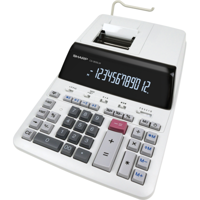 SHARP CS-2635LW - Calculadora de escritorio de impresión SHARP CS-2635LW SHARP CS-2635LW - Calculadora de escritorio de impresión SHARP CS-2635LW