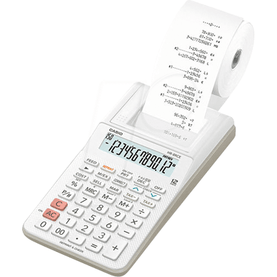 CASIO HR-8RCE-WS - Calculadora de mesa de impresión CASIO HR-8RCE CASIO HR-8RCE-WS - Calculadora de mesa de impresión CASIO HR-8RCE