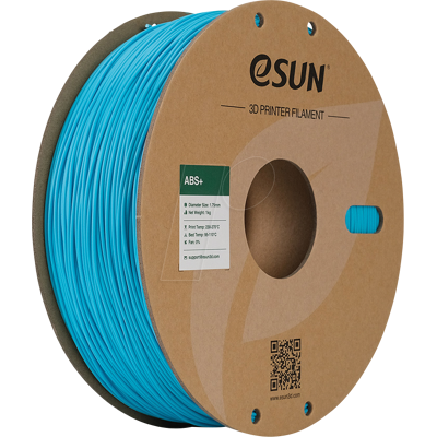 eSUN - ABS+ 1.75mm Light Blue - Light Blue - 1.75mm - 3D Filament eSUN - ABS+ 1.75mm Light Blue - Light Blue - 1.75mm - 3D Filament