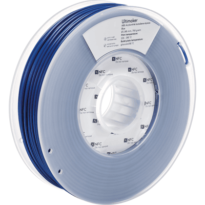 Ultimaker M2560 Azul 750 - Filamento para Impresora 3D - Plástico ABS Ultimaker M2560 Azul 750 - Filamento para Impresora 3D - Plástico ABS