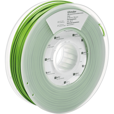 Ultimaker Verde M2560 - Filamento ABS para Impresora 3D - 750g Ultimaker Verde M2560 - Filamento ABS para Impresora 3D - 750g