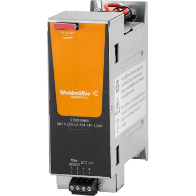 WEIDMÜLLER WEID 2789890000 - Módulo de batería UPS - 1,2 Ah WEIDMÜLLER WEID 2789890000 - Módulo de batería UPS - 1,2 Ah