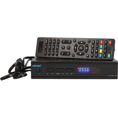 Receptor satelital Ankaro DSR 2100 - HDTV, ranura CI+ Receptor satelital Ankaro DSR 2100 - HDTV, ranura CI+